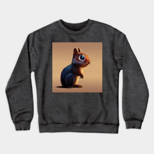 Cute Baby Squirrel Crewneck Sweatshirt